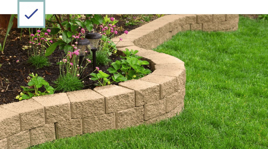 Garden Edging Wall