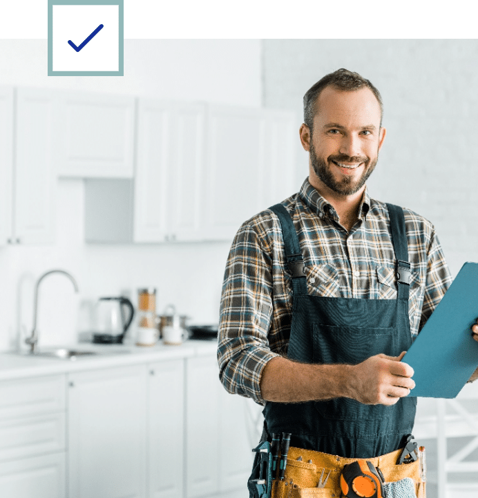 Maintenance Worker with Checklist
